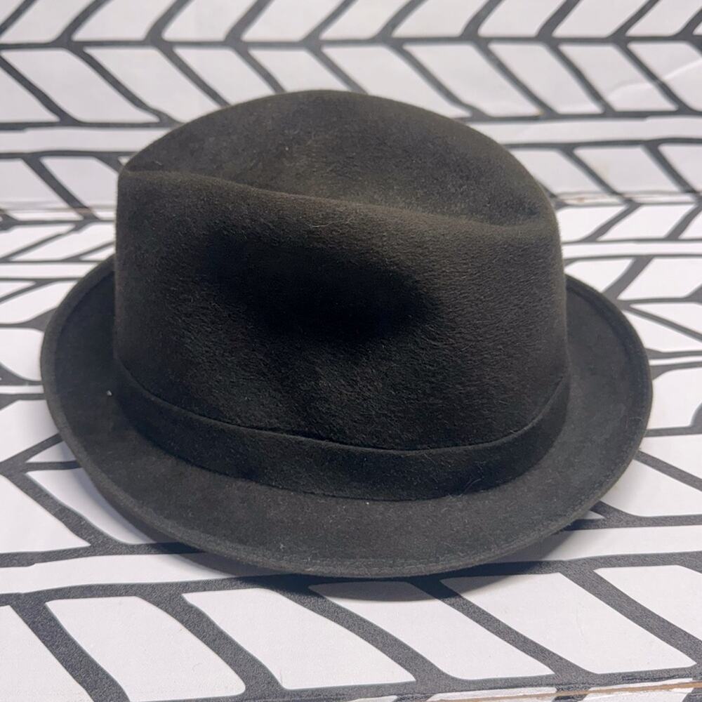 Borsalino Vintage Wool Felt Fedora Hat- Excellent Condition